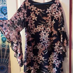 Floral dress, lightweight.